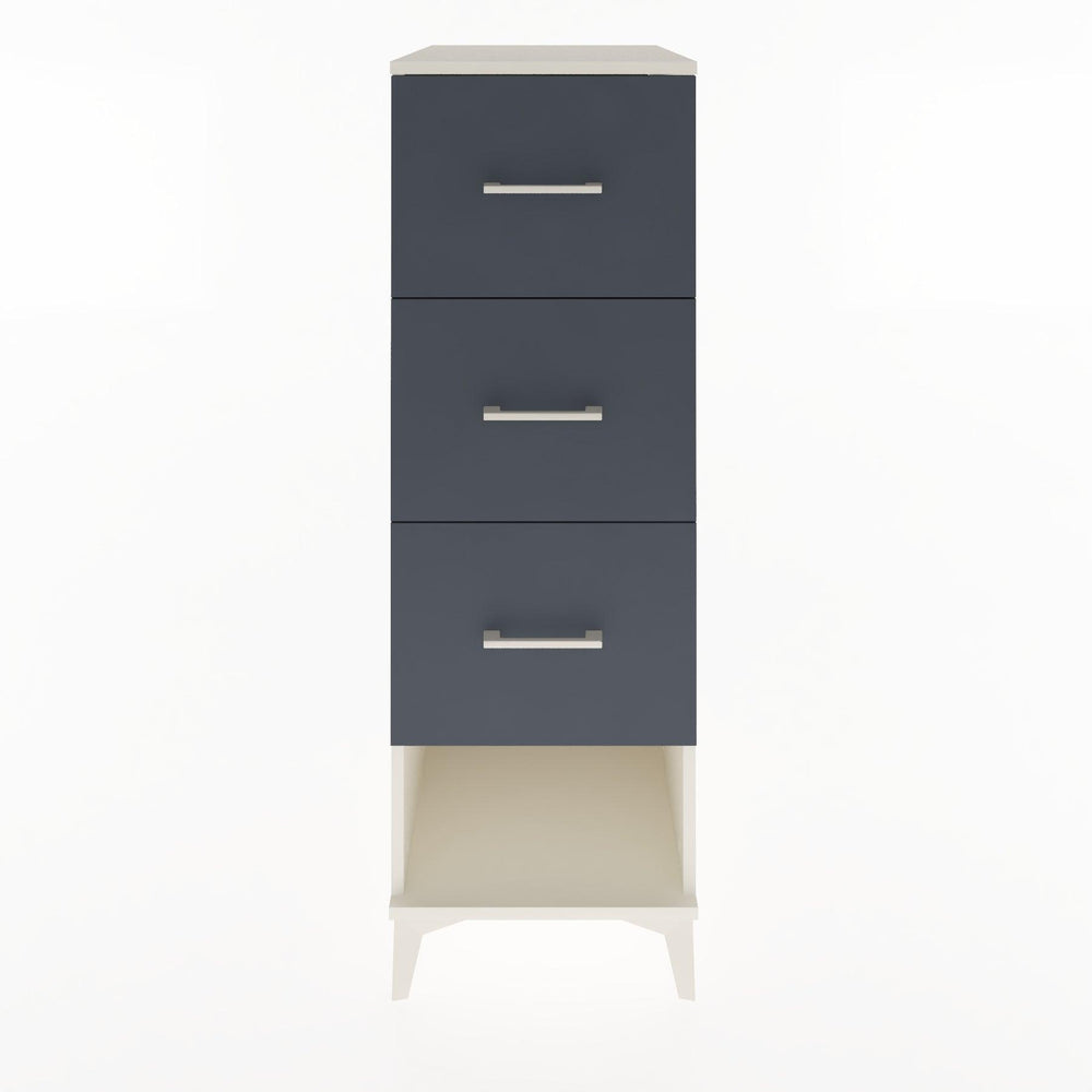 Woodntry Modular Cabinet Moonstone 44x59x122 cm with Drawers and Shelves CR108-1
