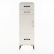 Woodntry Modular Cabinet Moonstone 44x30x122 cm with Doors and Drawers KC8-1