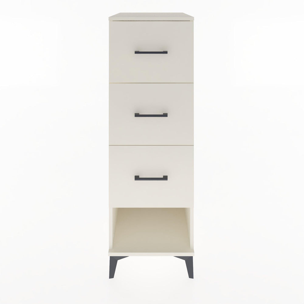 Woodntry Modular Cabinet Moonstone 44x59x122 cm with Drawers and Shelves CR108-1