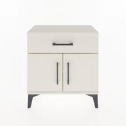 Woodntry Modular Nightstand Moonstone 60x30x52 cm with Cover and Drawer KC8-1