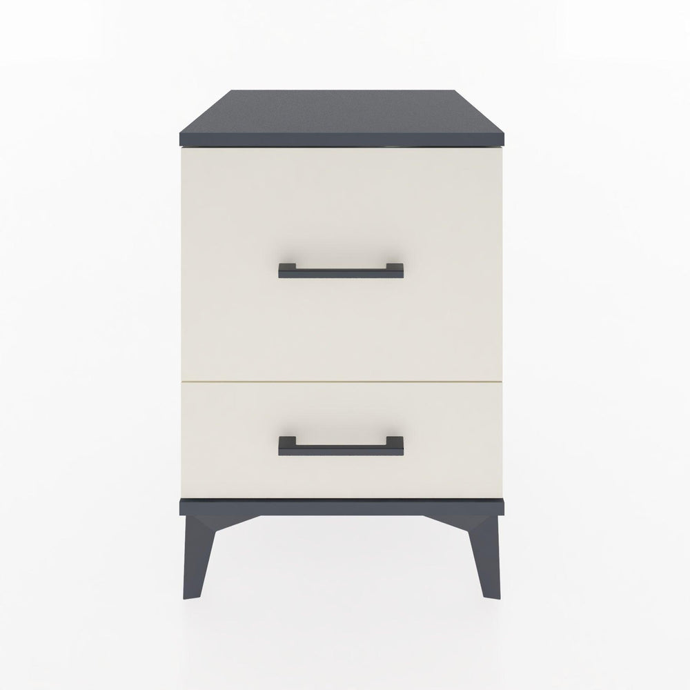 Woodntry Modular Nightstand Anthracite 44x44x52 cm Drawer C8-2