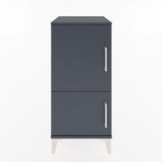 Woodntry Modular Nightstand Anthracite 44x44x84 cm with Lid K30-2