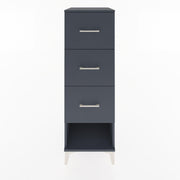Woodntry Modular Cabinet Anthracite 44x30x122 cm with Drawers and Shelves CR108-2