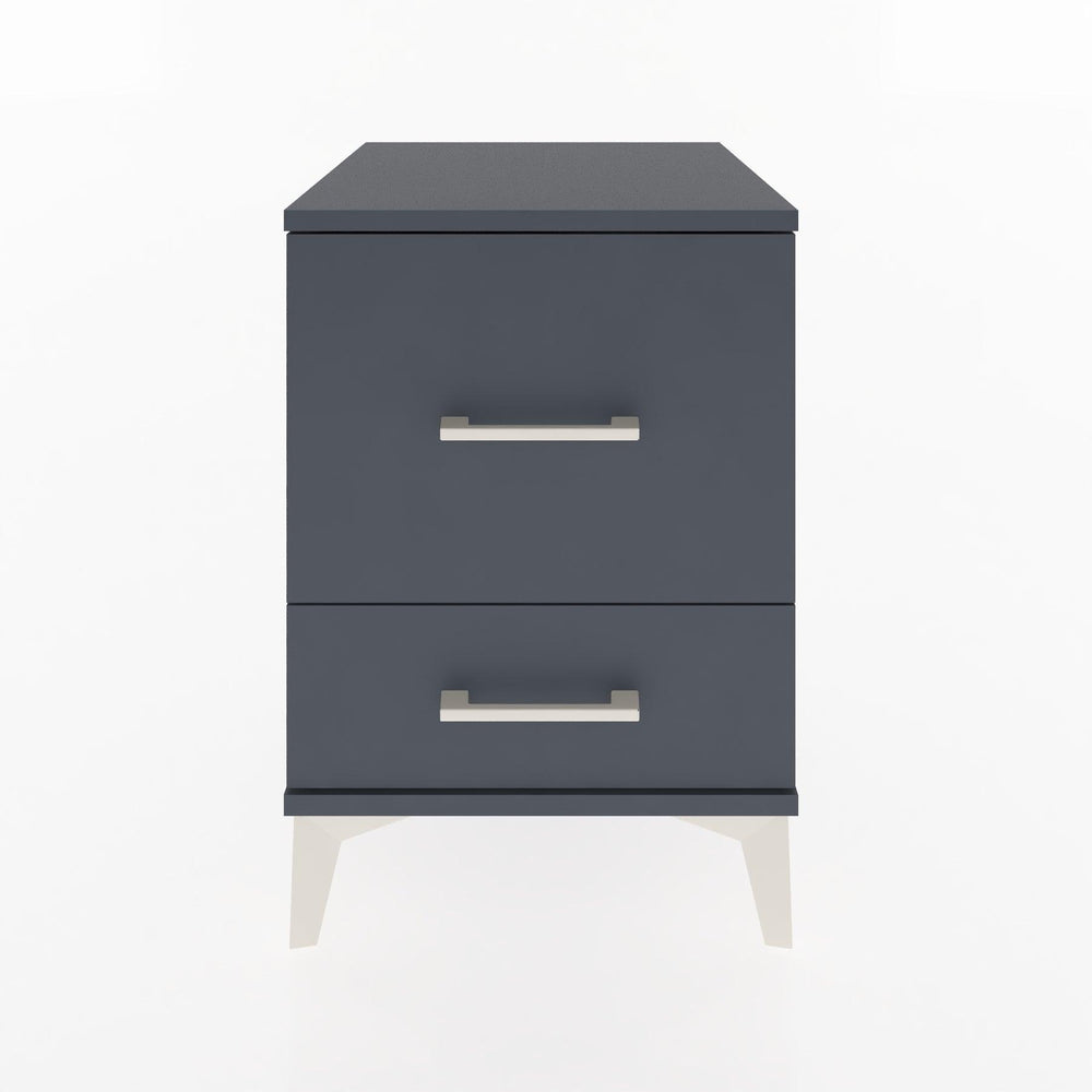 Woodntry Modular Nightstand Anthracite 44x44x52 cm Drawer C8-2