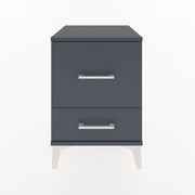 Woodntry Modular Nightstand Anthracite 44x44x52 cm Drawer C8-2