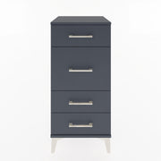 Woodntry Modular Nightstand Anthracite 44x44x84 cm Drawer C8-2