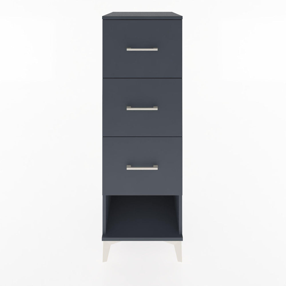 Woodntry Modular Cabinet Anthracite 44x59x122 cm with Drawers and Shelves CR108-2