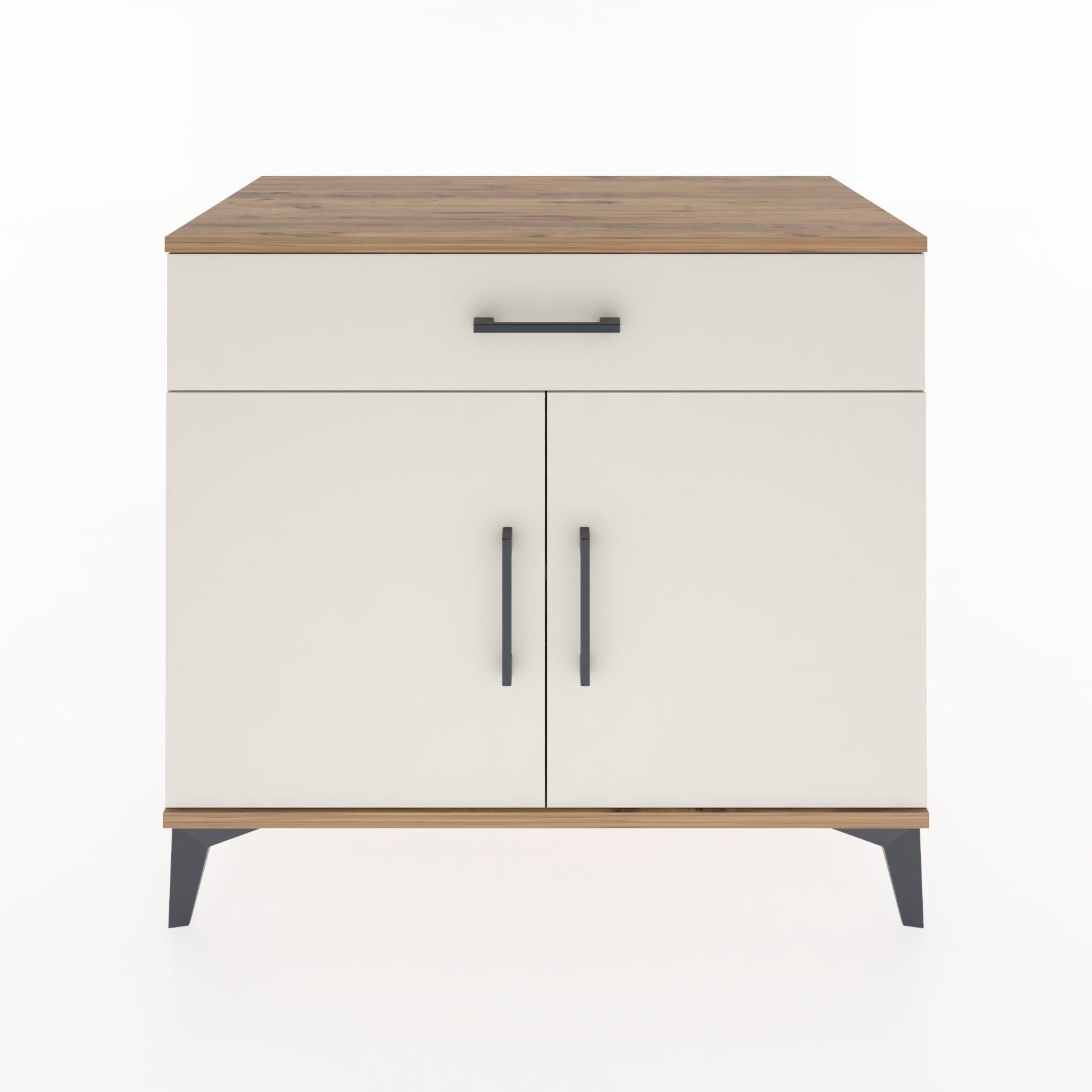 Woodntry Modular Dresser Pine 88x44x68 cm with Cover and Drawer KC8-3