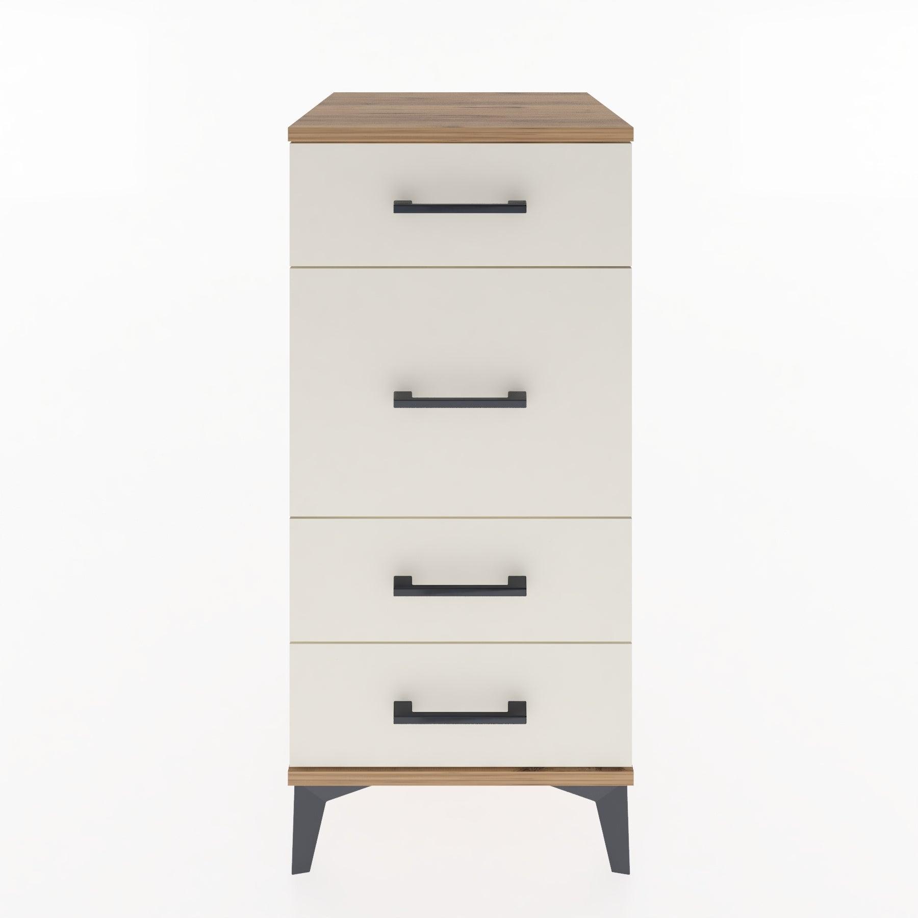 Woodntry Modular Nightstand Pine 44x44x84 cm Drawer C8-3