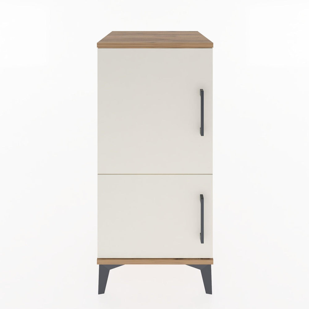 Woodntry Modular Nightstand Pine 44x44x84 cm With Cover K30-3