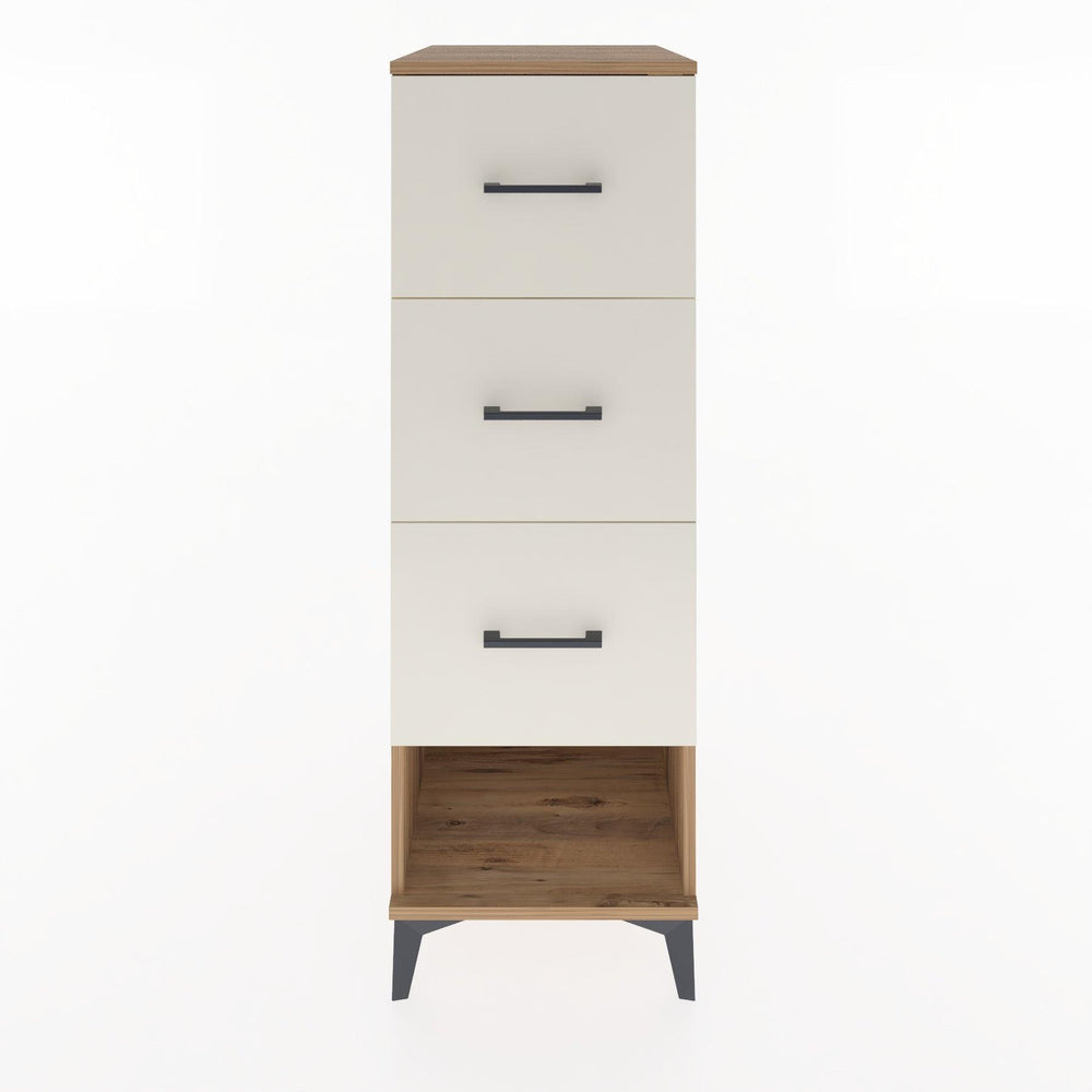Woodntry Modular Cabinet Pine 44x59x122 cm with Drawers and Shelves CR108-3