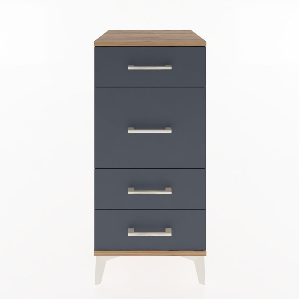 Woodntry Modular Nightstand Pine 44x44x84 cm Drawer C8-3