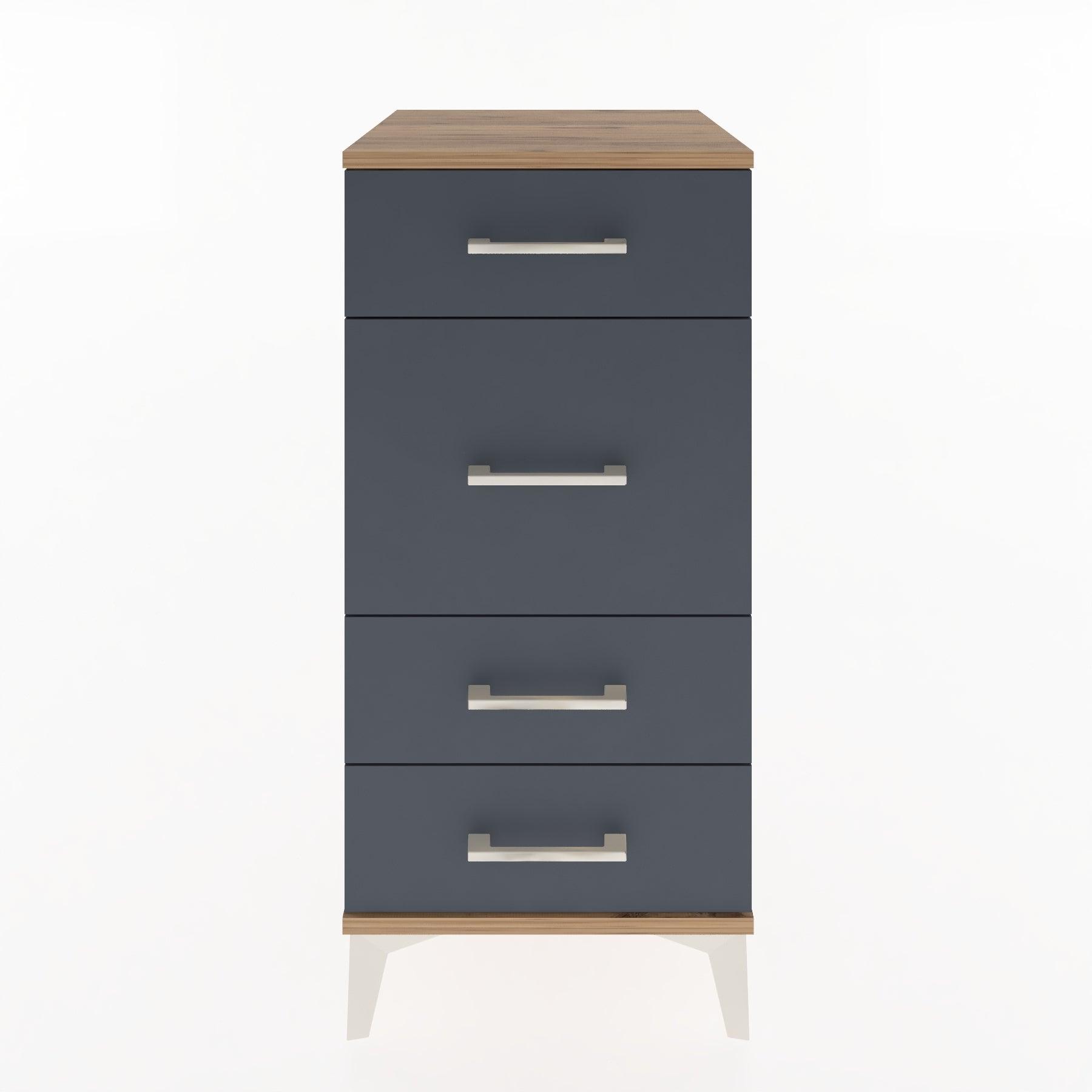 Woodntry Modular Nightstand Pine 44x44x84 cm Drawer C8-3