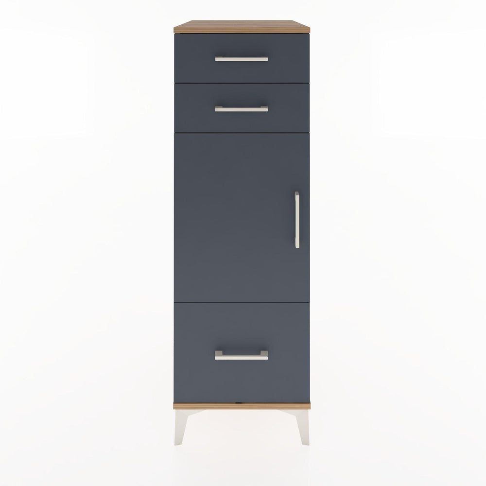 Woodntry Modular Cabinet Pine 44x59x122 cm with Doors and Drawers KC8-3