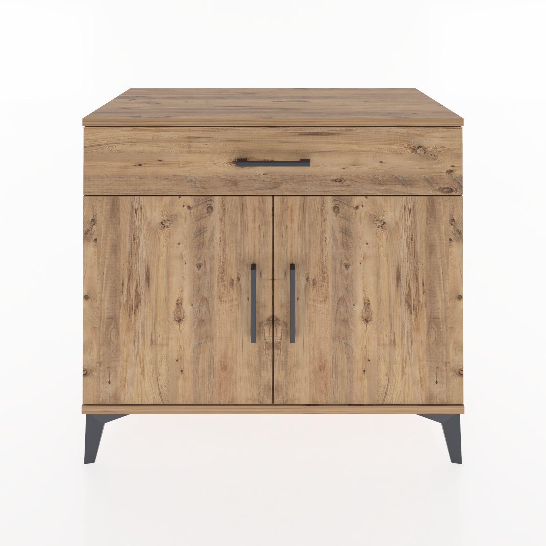 Woodntry Modular Dresser Pine 88x44x68 cm with Cover and Drawer KC8-3