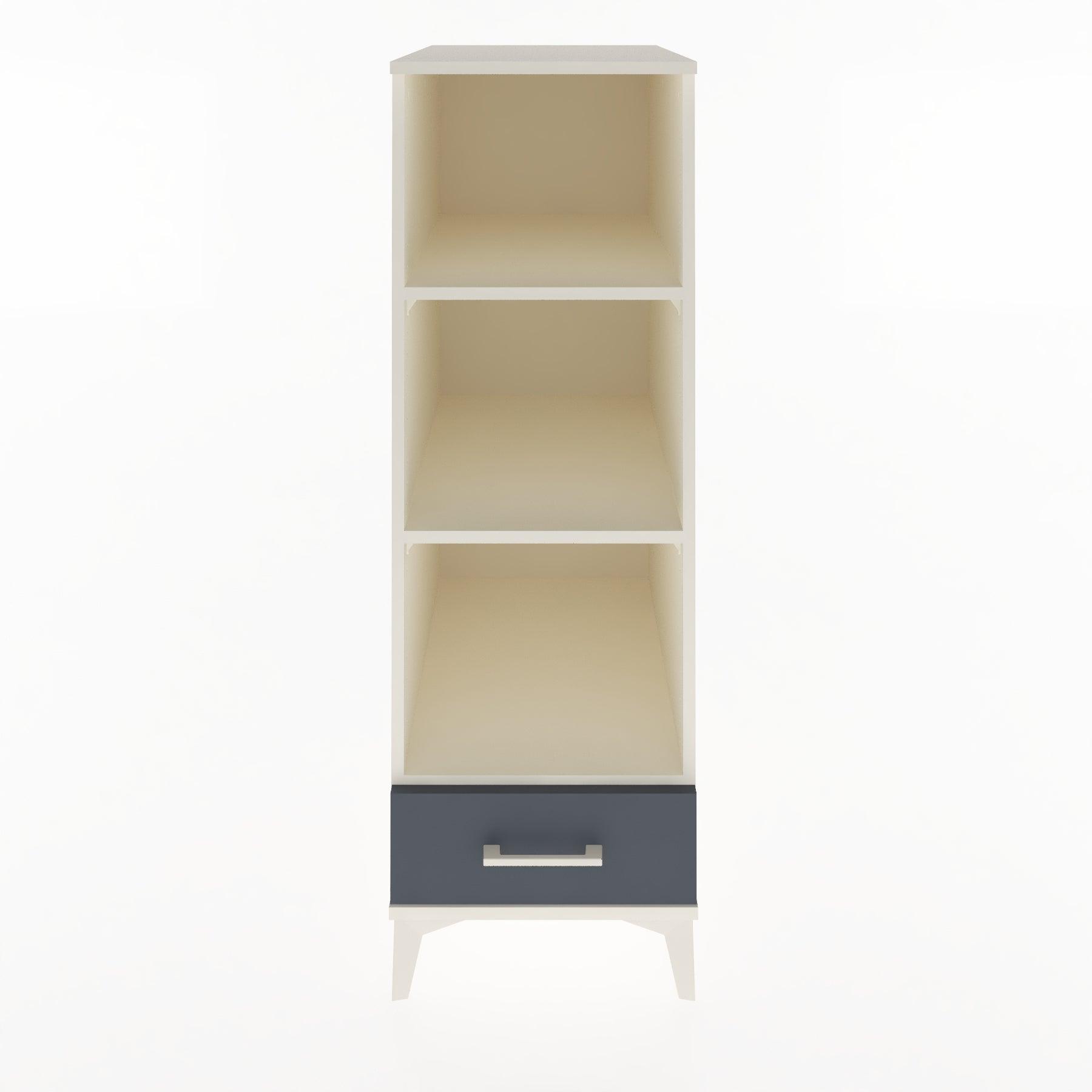 Woodntry Modular Cabinet Moonstone 44x30x122 cm with Drawers and Shelves CR109-1