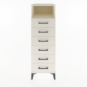 Woodntry Modular Cabinet Moonstone 44x59x122 cm with Drawers and Shelves CR59-1