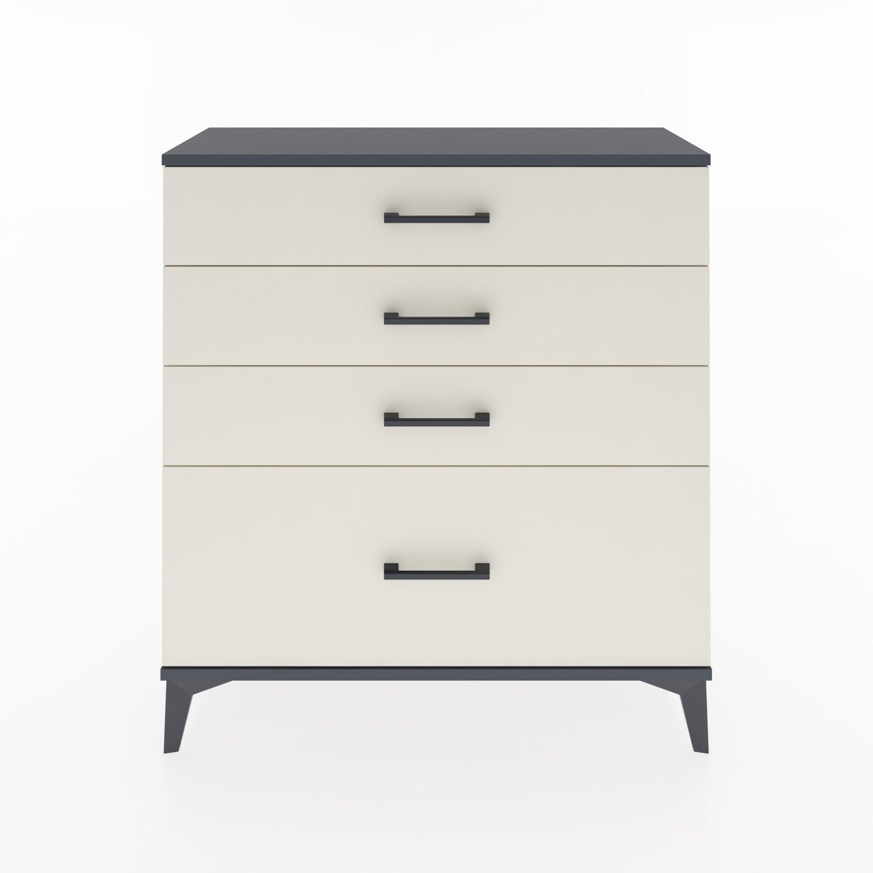 Woodntry Modular Dresser Anthracite 88x30x84 cm Drawer C9-2