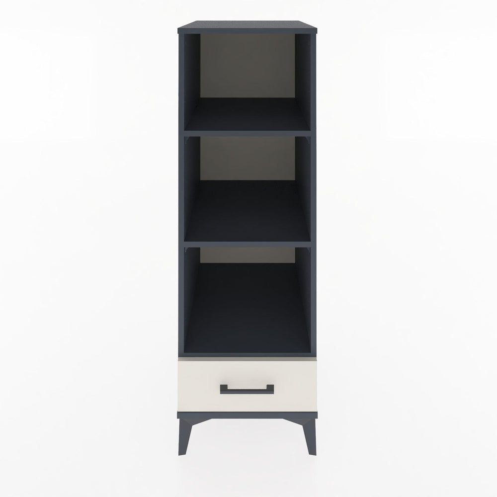 Woodntry Modular Cabinet Anthracite 44x59x122 cm with Drawers and Shelves CR109-2