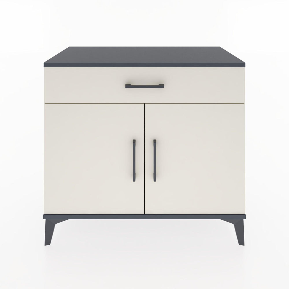 Woodntry Modular Dresser Anthracite 88x44x68 cm with Cover and Drawer KC9-2