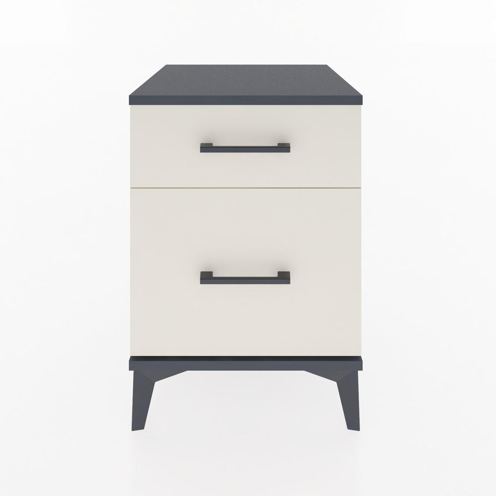 Woodntry Modular Nightstand Anthracite 44x44x52 cm Drawer C9-2