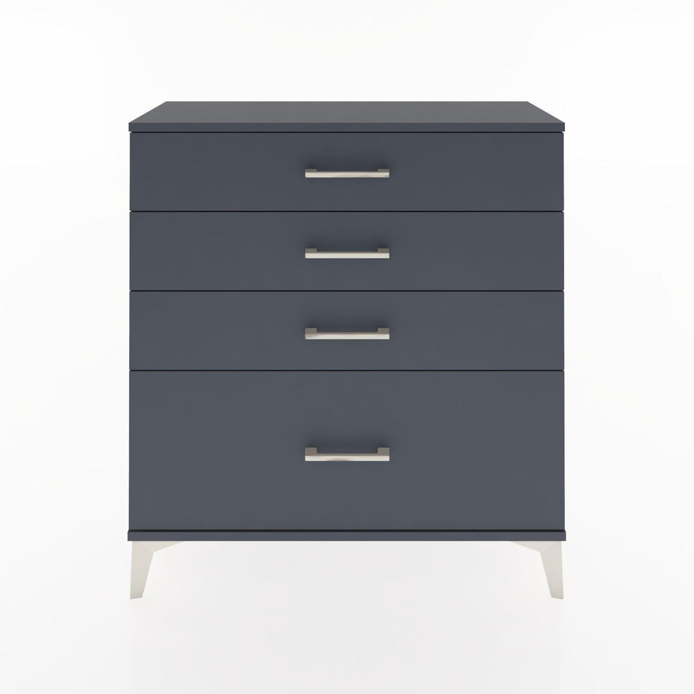 Woodntry Modüler Şifonyer Antrasit 88x30x84 cm Çekmeceli C9-2