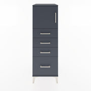 Woodntry Modular Cabinet Anthracite 44x30x122 cm with Doors and Drawers KC9-2