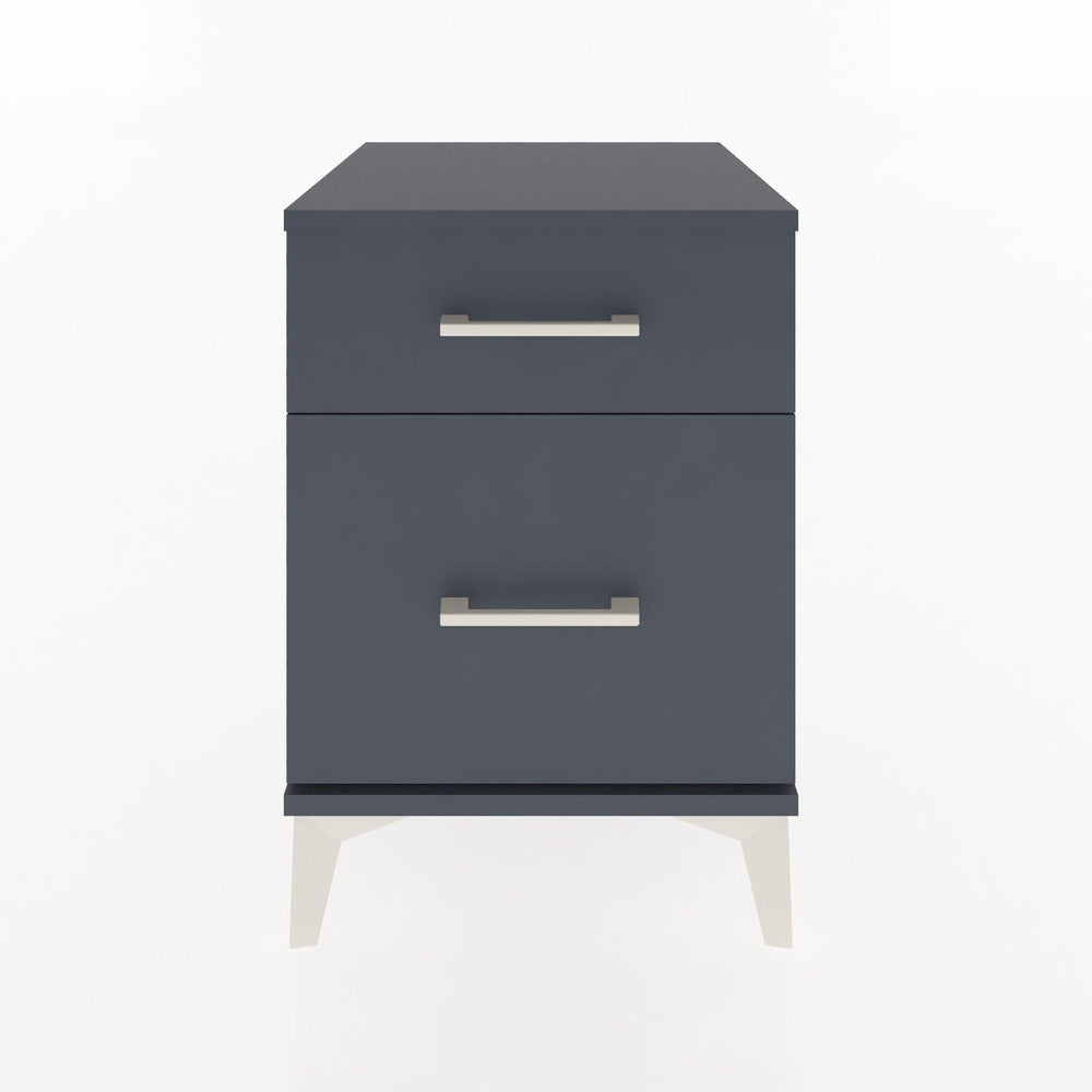 Woodntry Modular Nightstand Anthracite 44x44x52 cm Drawer C9-2