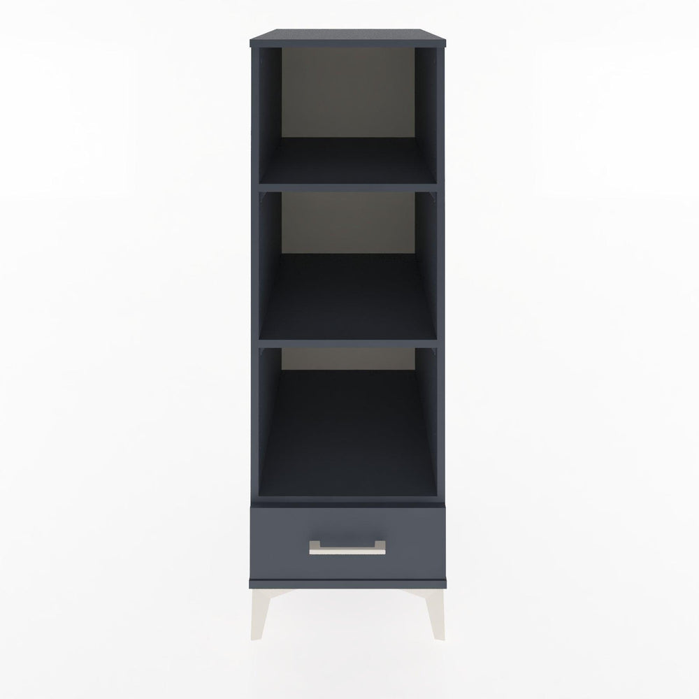 Woodntry Modular Cabinet Anthracite 44x59x122 cm with Drawers and Shelves CR109-2