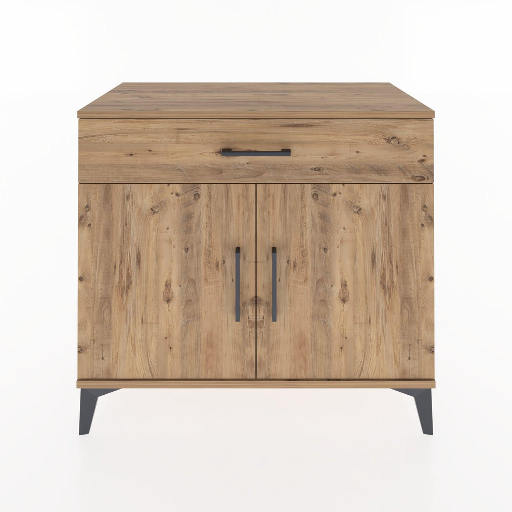 Woodntry Modular Dresser Pine 88x44x68 cm with Cover and Drawer KC9-3