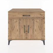 Woodntry Modüler Şifonyer Çam 88x44x68 cm Kapaklı ve Çekmeceli KC9-3
