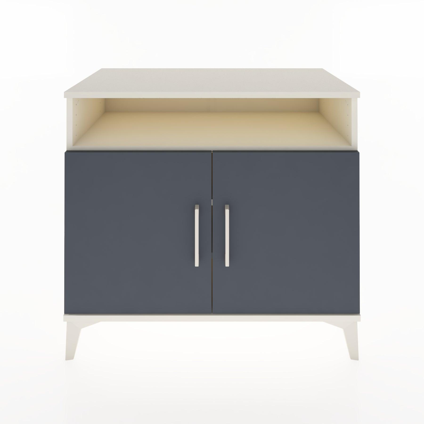 Woodntry Modüler Şifonyer Aytaşı 88x44x68 cm Kapaklı ve Raflı KR10-1