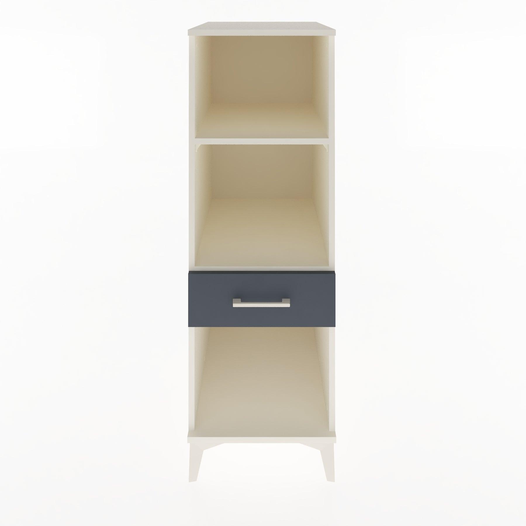 Woodntry Modular Cabinet Moonstone 44x59x122 cm with Drawers and Shelves CR110-1