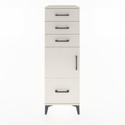 Woodntry Modular Cabinet Moonstone 44x30x122 cm with Doors and Drawers KC10-1