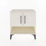 Woodntry Modular Nightstand Moonstone 60x30x52 cm with Cover and Shelf KR10-1