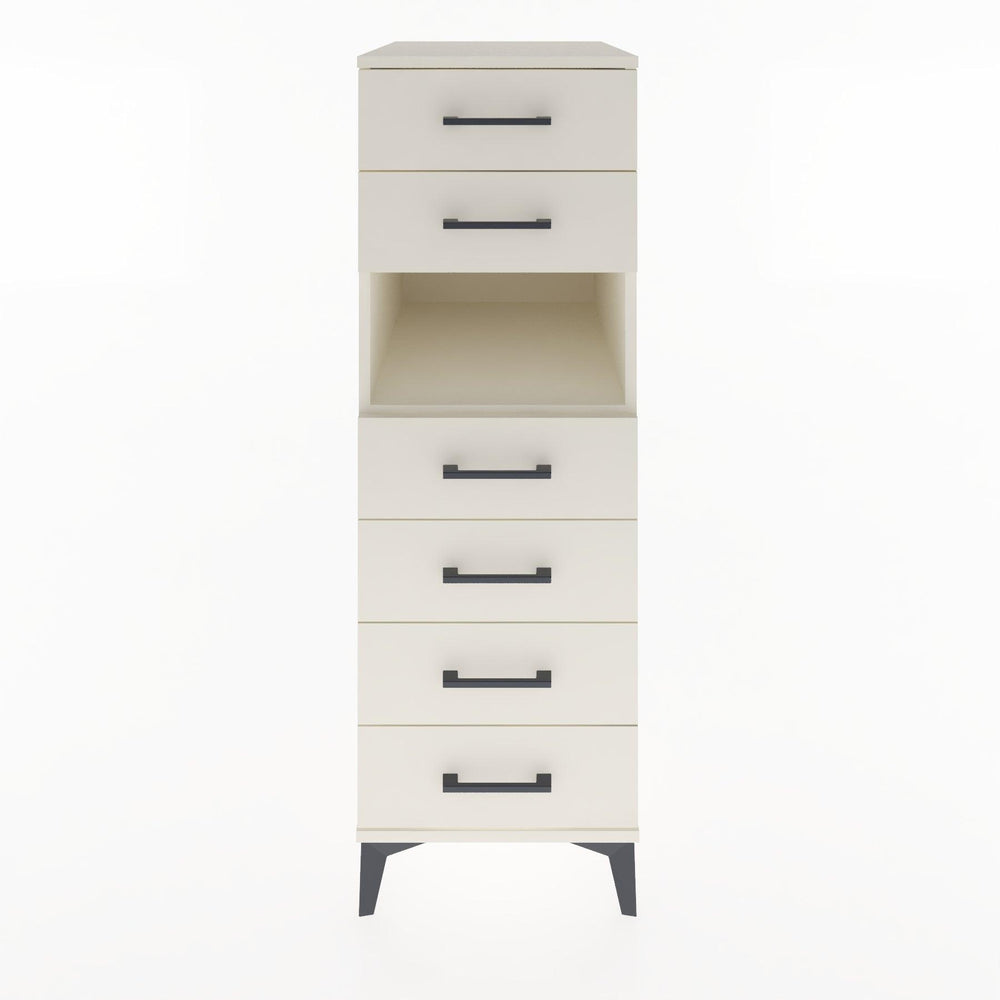 Woodntry Modüler Dolap Aytaşı 44x30x122 cm Çekmeceli ve Raflı CR60-1