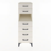 Woodntry Modular Cabinet Moonstone 44x30x122 cm with Drawers and Shelves CR60-1
