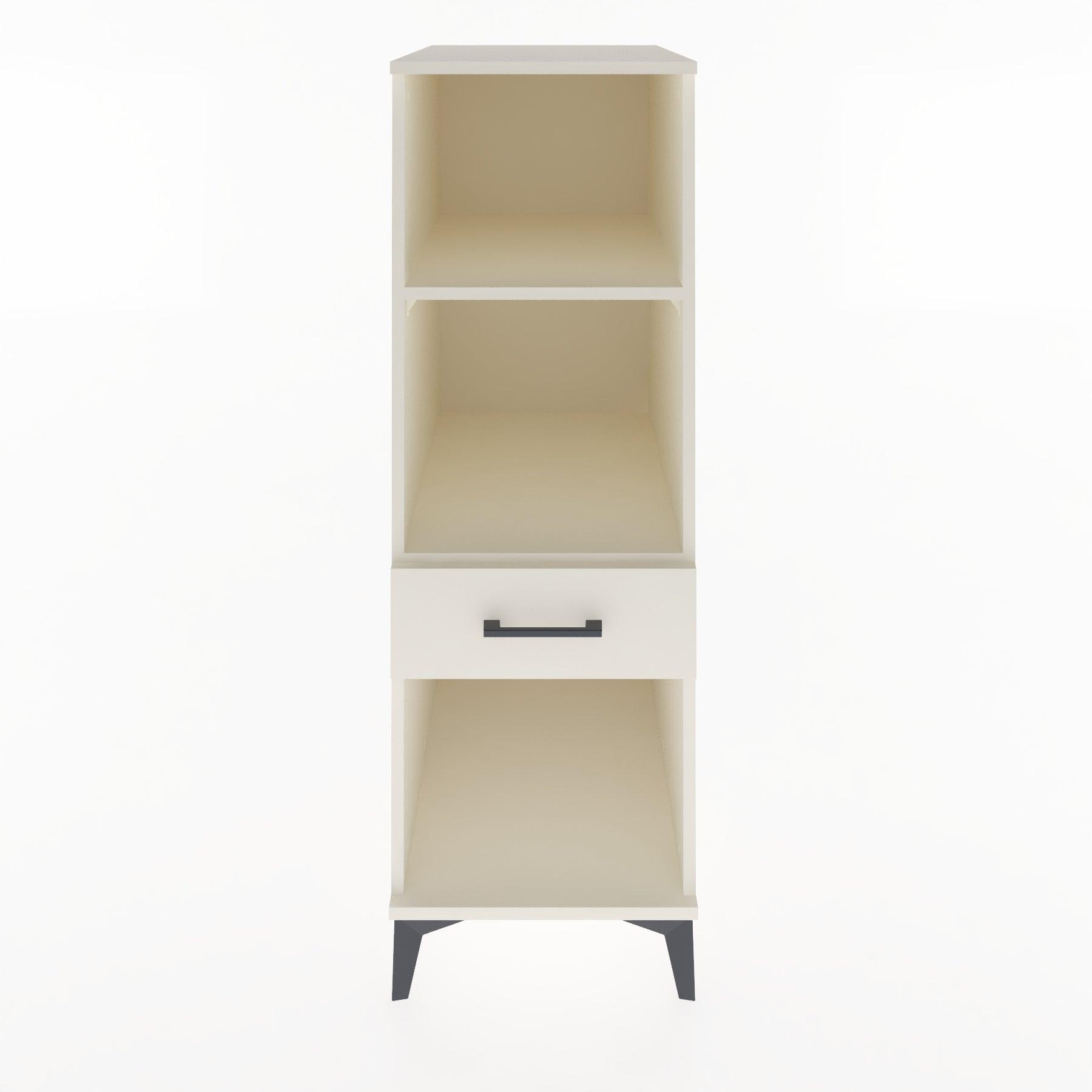 Woodntry Modular Cabinet Moonstone 44x59x122 cm with Drawers and Shelves CR110-1