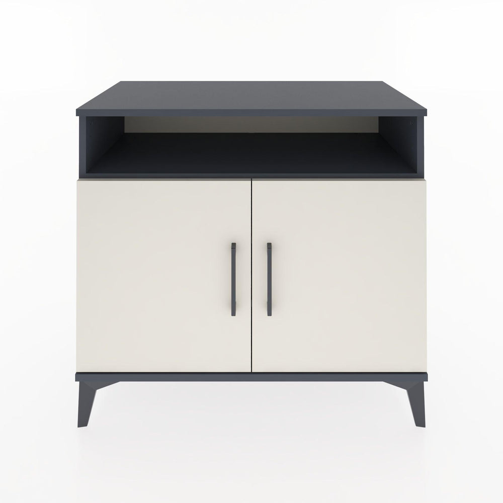Woodntry Modular Dresser Anthracite 88x44x68 cm with Cover and Shelf KR10-2