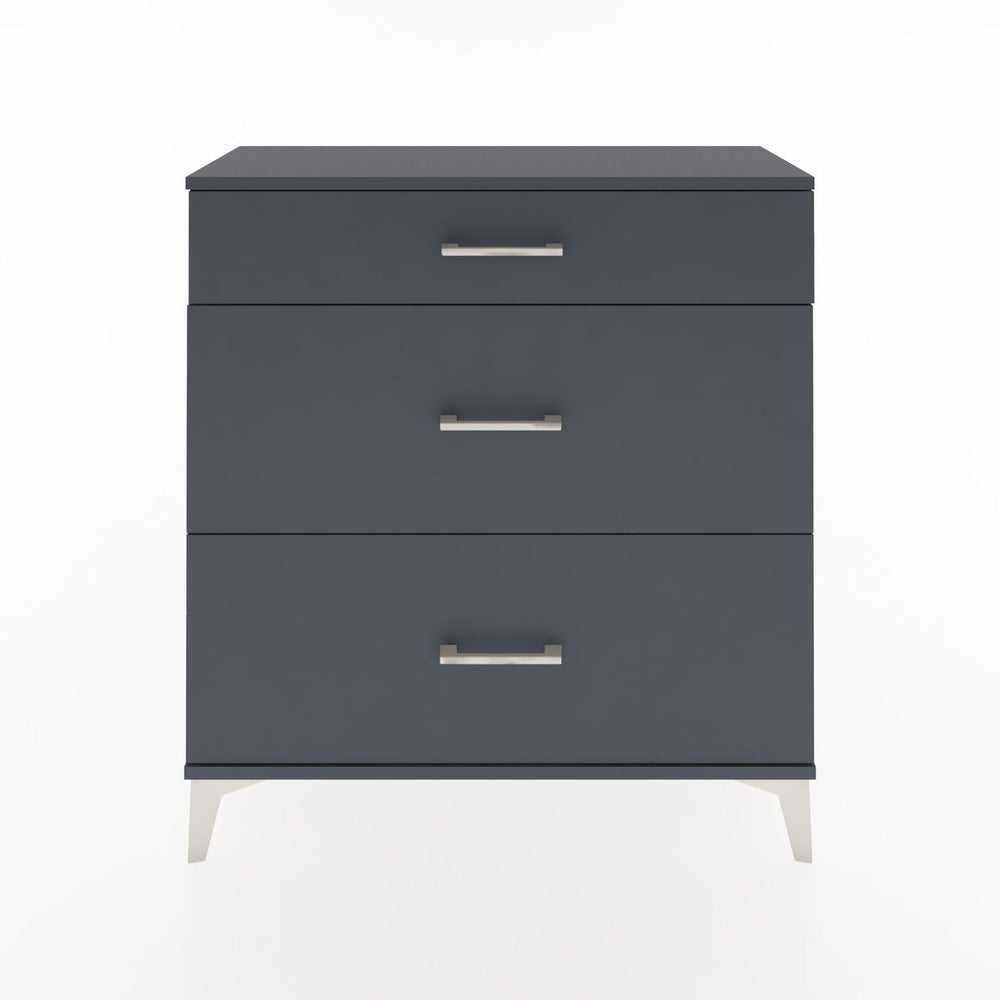 Woodntry Modüler Şifonyer Antrasit 88x30x84 cm Çekmeceli C10-2