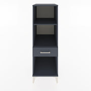 Woodntry Modular Cabinet Anthracite 44x30x122 cm with Drawers and Shelves CR110-2