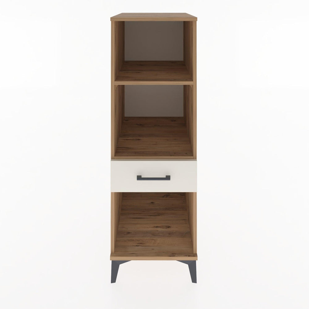 Woodntry Modular Cabinet Pine 44x59x122 cm with Drawers and Shelves CR110-3