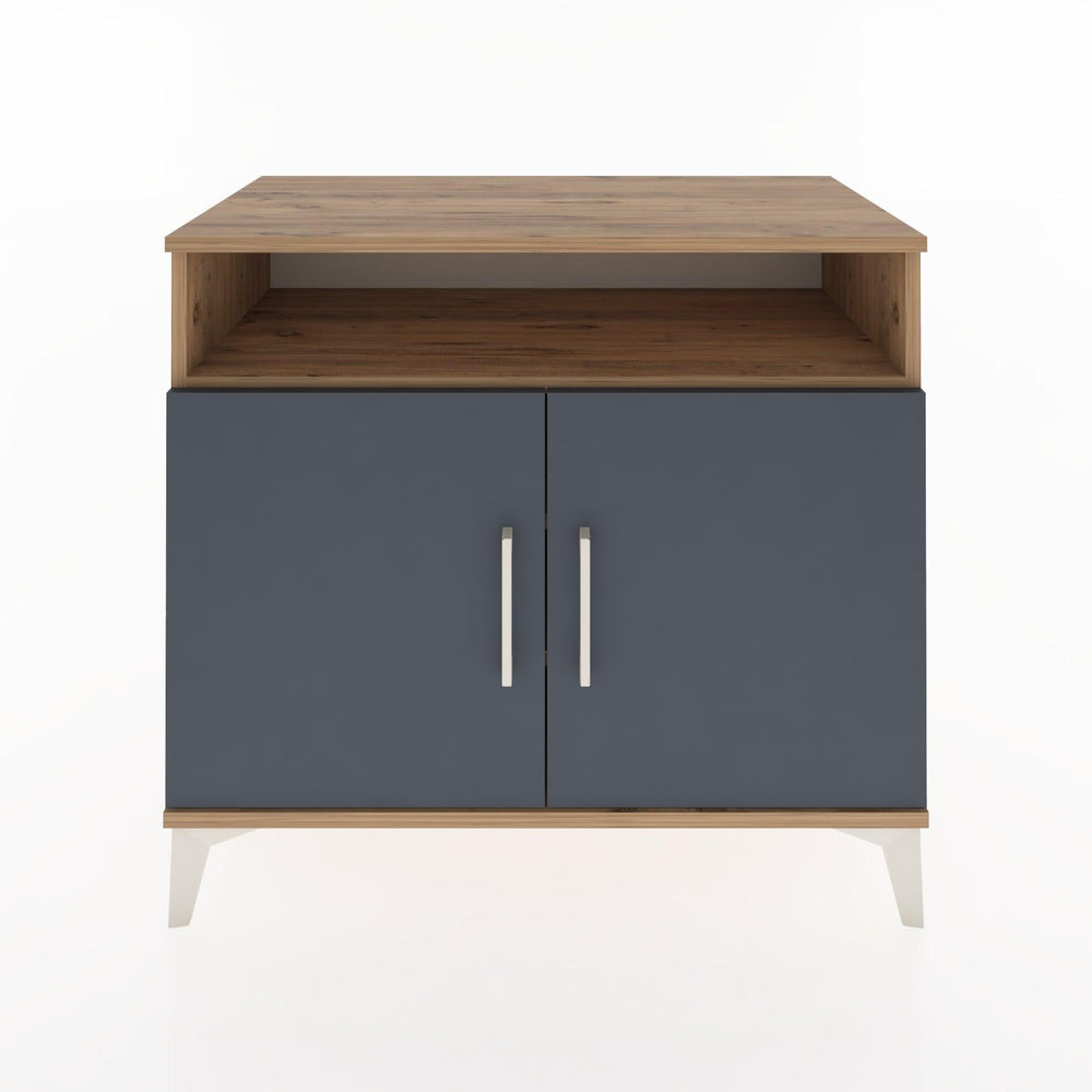 Woodntry Modüler Şifonyer Çam 88x44x68 cm Kapaklı ve Raflı KR10-3