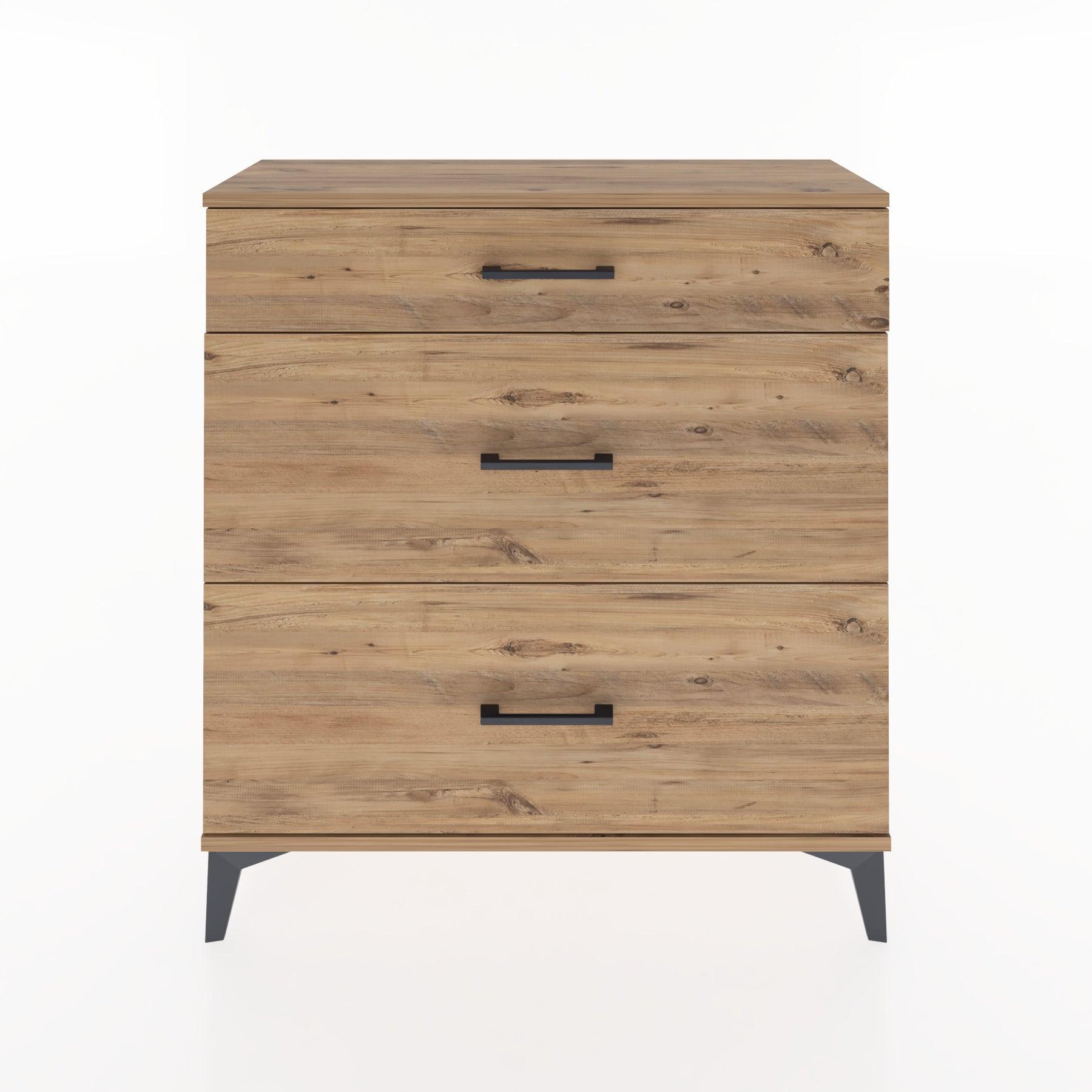 Woodntry Modular Dresser Pine 88x30x84 cm Drawer C10-3