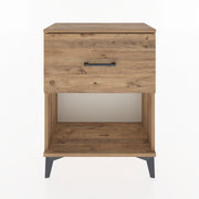 Woodntry Modular Nightstand Pine 60x30x68 cm with Drawers and Shelves CR10-3