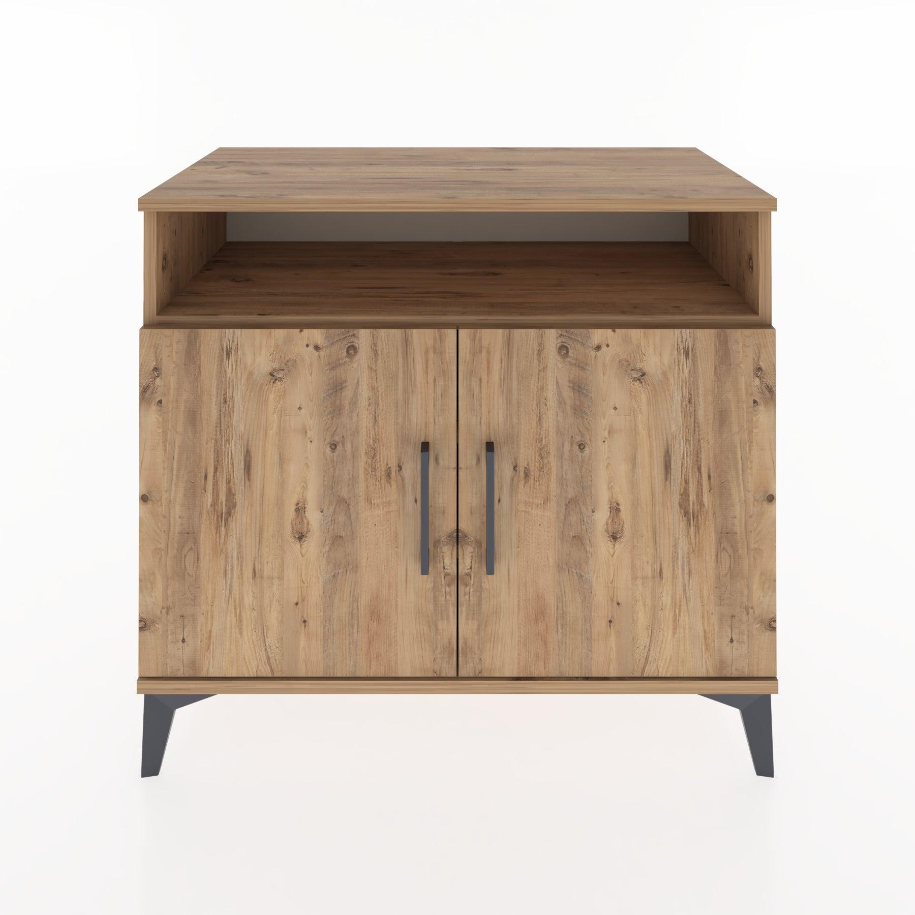 Woodntry Modular Dresser Pine 88x44x68 cm with Cover and Shelf KR10-3