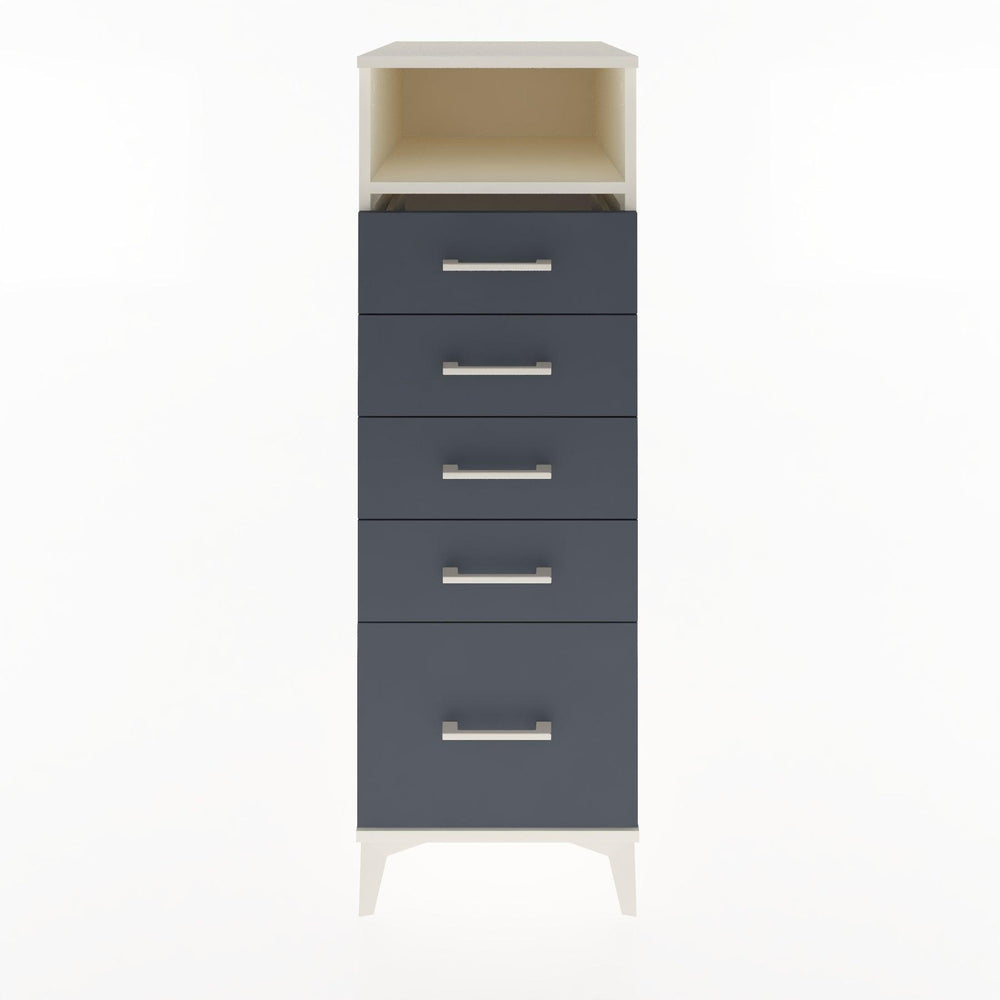 Woodntry Modüler Dolap Aytaşı 44x59x122 cm Çekmeceli ve Raflı CR11-1