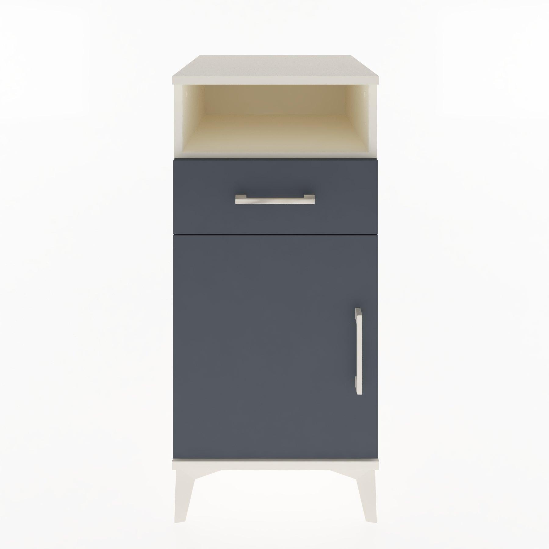 Woodntry Modular Nightstand Moonstone 44x44x84 cm Functional F33-1