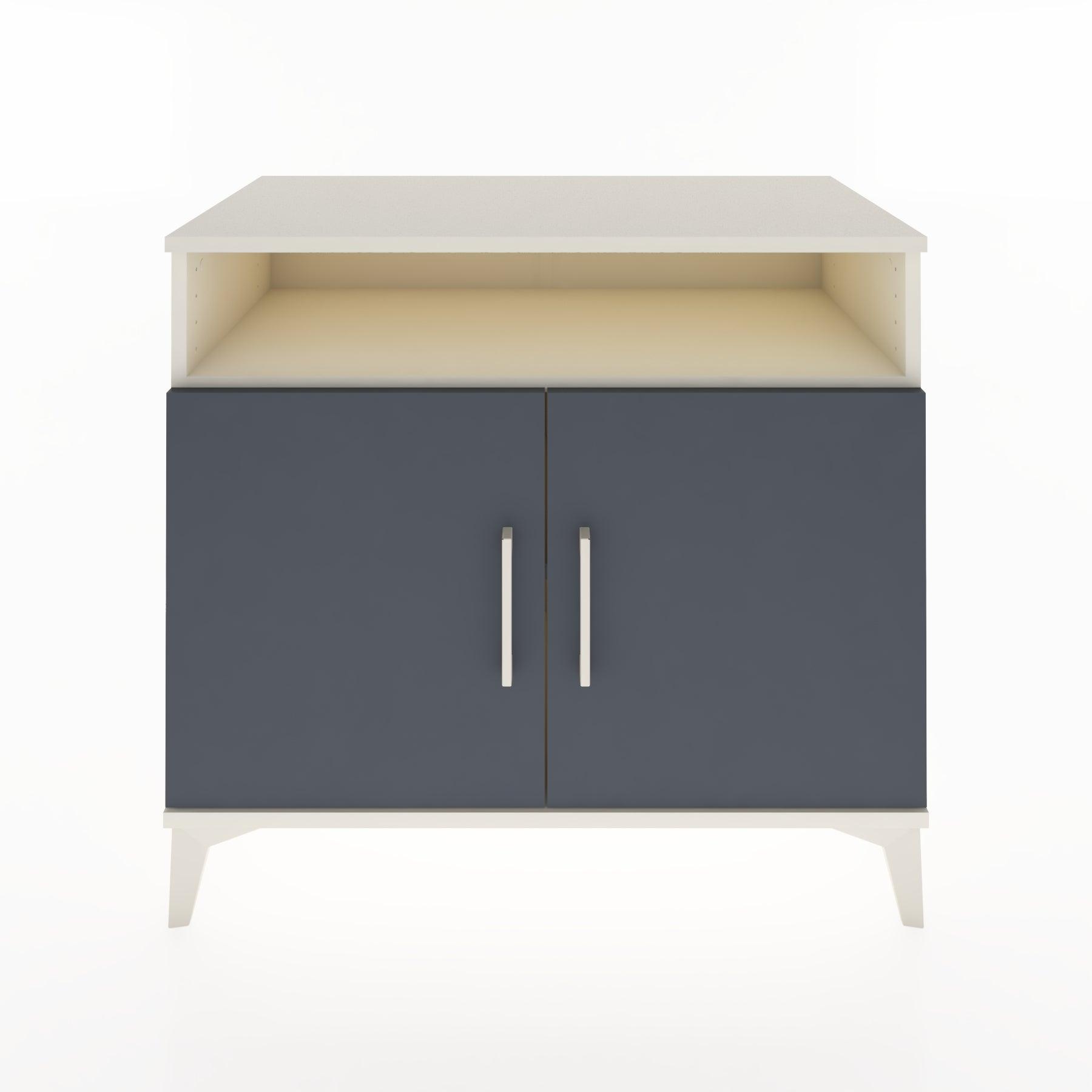 Woodntry Modüler Şifonyer Aytaşı 88x44x68 cm Kapaklı ve Raflı KR11-1