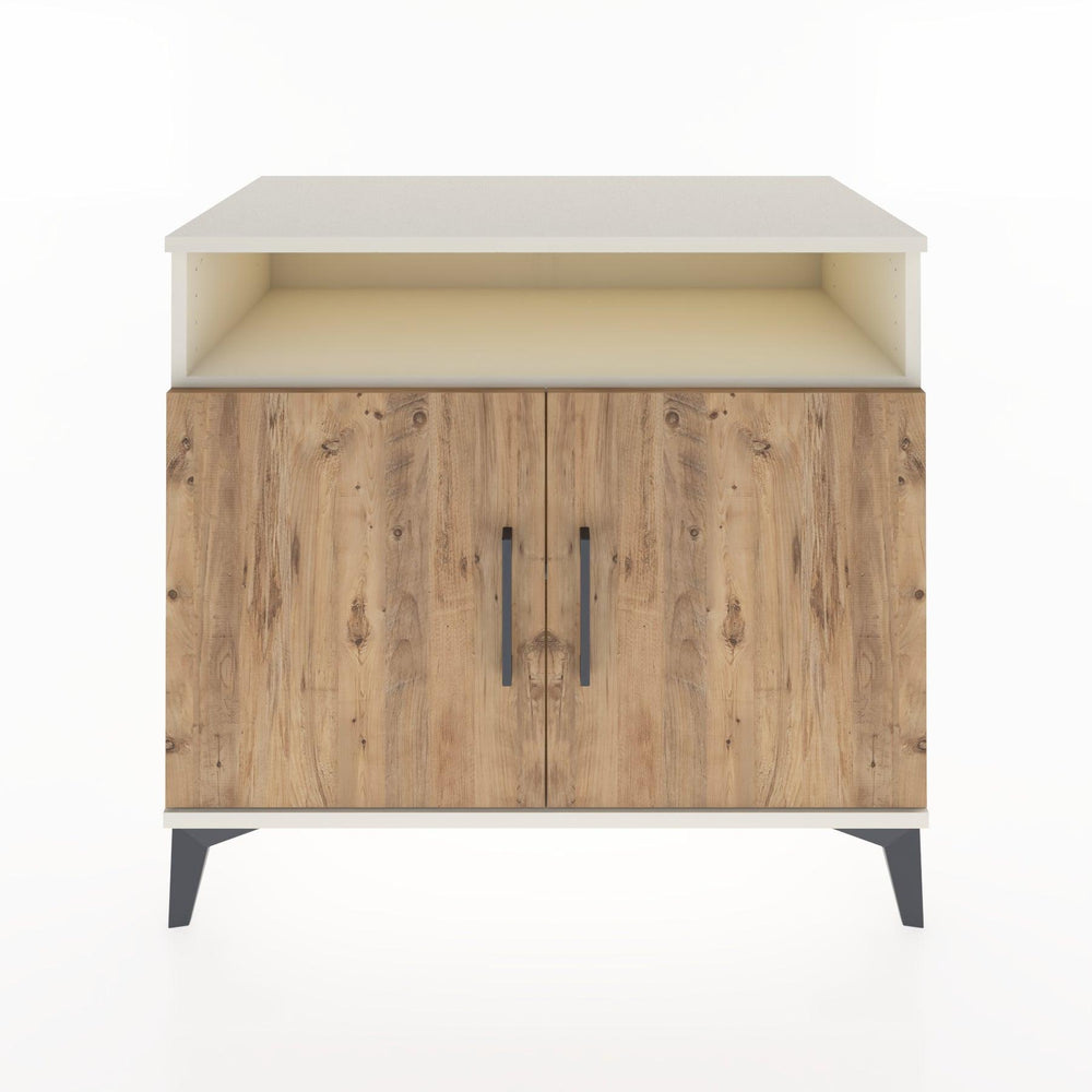 Woodntry Modular Dresser Moonstone 88x44x68 cm with Cover and Shelf KR11-1